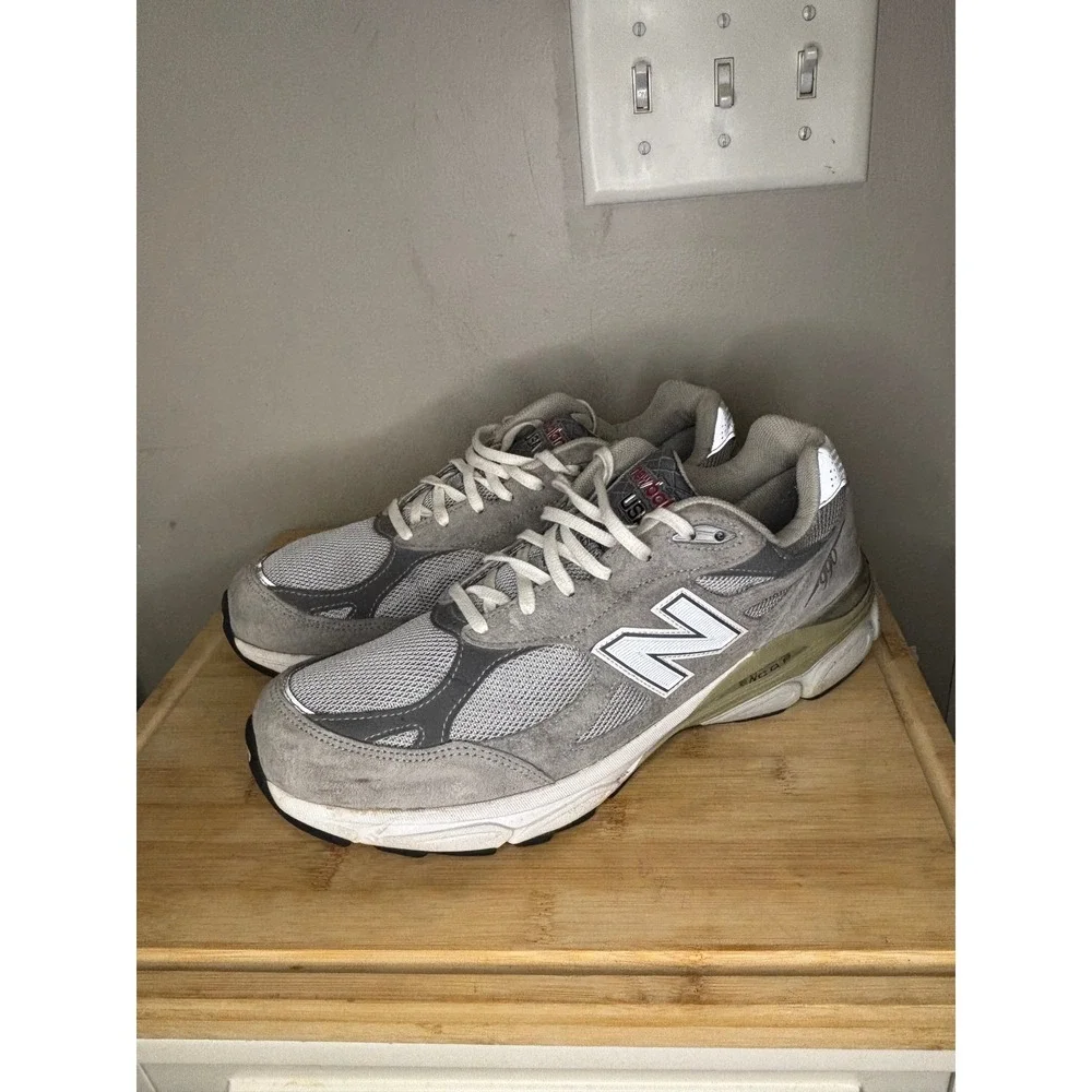 New Balance 990v3 Heritage Collection Grey Made in USA Mens 11 M990GL3